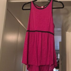 Express cotton babydoll tank